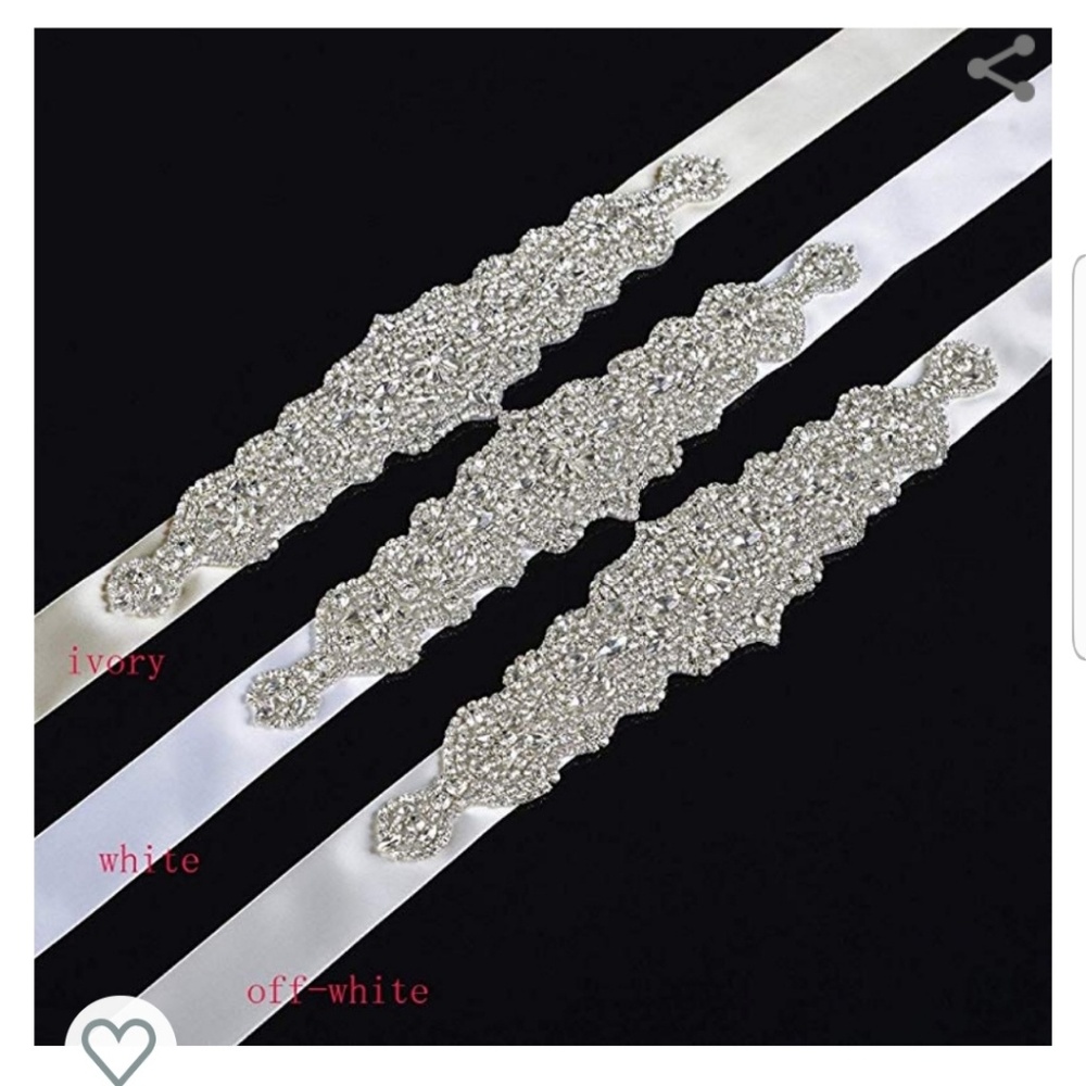 Brial  Rhinestone Belts - Picture 6 of 8